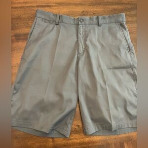 Nike Golf Shorts Men’s 34 Gray 11” Inseam Dri-Fit Tour Performance
